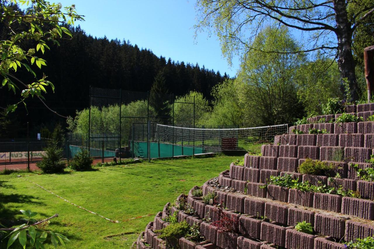 Chalupa Pohádka Železná Ruda Esterno foto